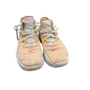 Nike LeBron Witness VI 'Melon Tint' White Lemon Twist CZ4052-101 Men Size 8.5